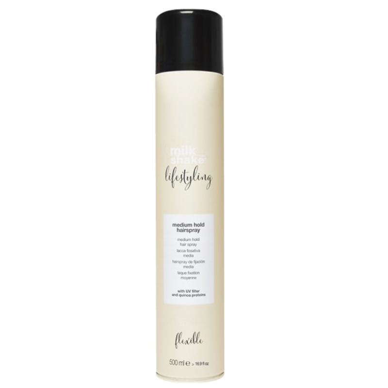 Лак для волосся середньої фіксації Hairspray Lifestyling Milk Shake 500 мл 